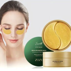 60pcs Moisturizing And Lifting Eye Masks For - Avocado And Golden Eye Patches For Firming And Tightening Under Eye Skin